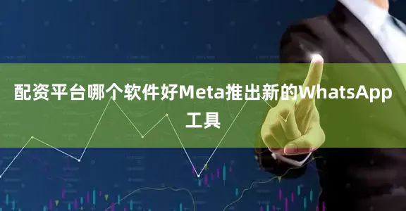 配资平台哪个软件好Meta推出新的WhatsApp工具